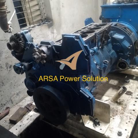 Completed Major Overhauling Works of 1300 Series Perkins Engine 250KVA Diesel Generator