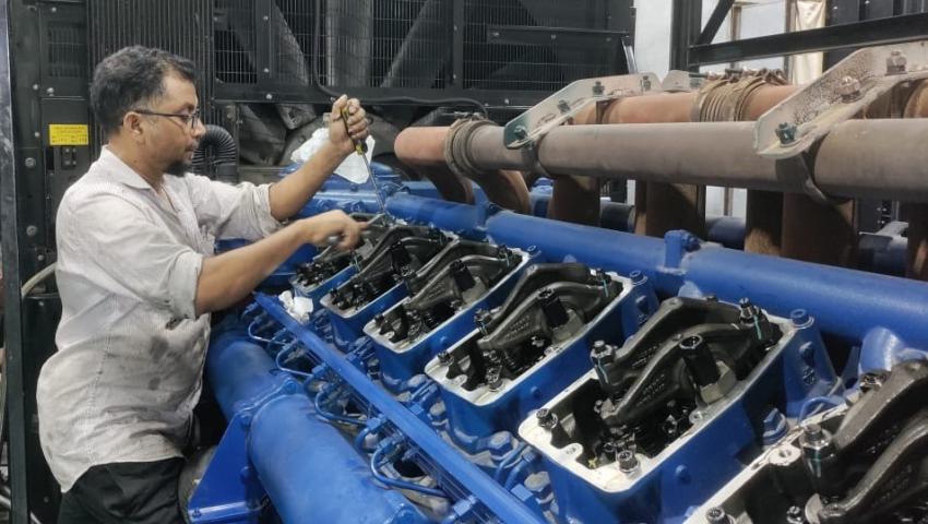 Tapped Adjustment of 4016 Series Perkins 2500KVA Diesel Generator